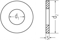 U-Scheiben vz 126 11mm U-Scheiben vz 126 11mm