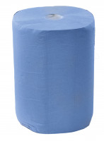 Putzpapier Rolle 37,5 cm, 3-lg., blau Putzpapier Rolle 37,5 cm, 3-lg., blau