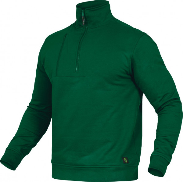 Leibwächter® Zip-Sweater grün