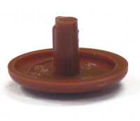 Abdeckkappen 12/2,5/5,0 mm hellbraun Abdeckkappen 12/2,5/5,0 mm hellbraun