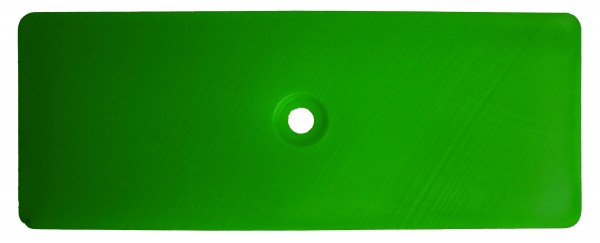 SILISTO®Turbo's Afstandplaten 130x50x8mm inkl. boorgat groen