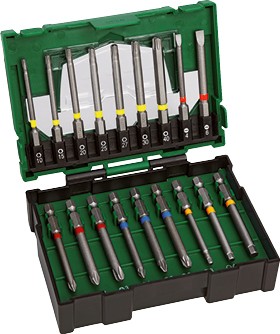 HiKOKI Bit-Box m. langen Bits