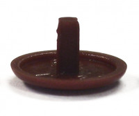 Abdeckkappen 12/2,5/5,0 mm DK-rotbraun Abdeckkappen 12/2,5/5,0 mm DK-rotbraun