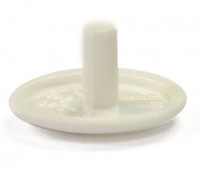 Abdeckkappen 12/2,5/5,0 mm cremeweiß Abdeckkappen 12/2,5/5,0 mm cremeweiß