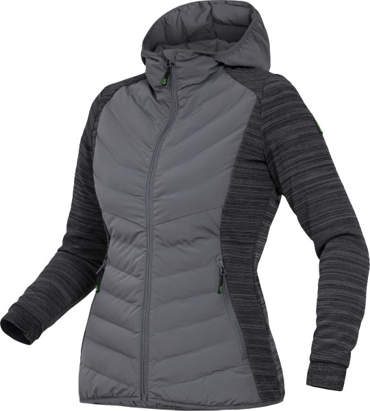 Leibwächter® Damen Hybridjacke grau