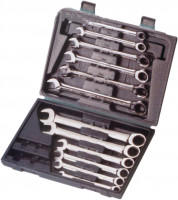 Ratschenringmaulschlüssel-Satz 12-tlg Ratschenringmaulschlüssel-Satz 12-tlg