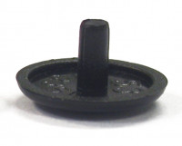 Abdeckkappen 12/2,5/5,0 mm schwarz Abdeckkappen 12/2,5/5,0 mm schwarz