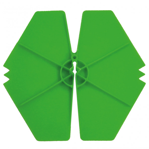 ISO-Clip Klemmscheibe grün, 100mm