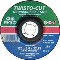 TWISTO-CUT Trennscheibe Stahl 115x3,0x22 TWISTO-CUT Trennscheibe Stahl 115x3,0x22
